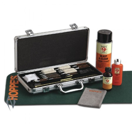 Hoppe's Deluxe Universal Cleaning Kit in Aluminium Case